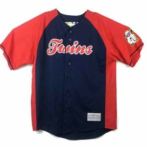 Minnesota Twins Mens Baseball Jersey Morneau MLB L
